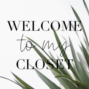🌿WELCOME TO MY CLOSET🌿